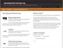 Tablet Screenshot of development.somap.org